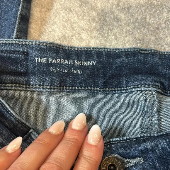 AG Jeans, The Farrah  High Rise Skinny. Size 27R - Picture 13 of 13